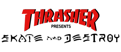 Thrasher Skate and Destroy logo for Playstation